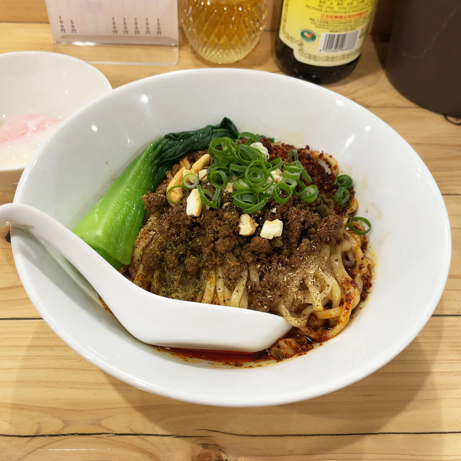 汁なし担々麺 ここから 汁なし担々麺（醤油）