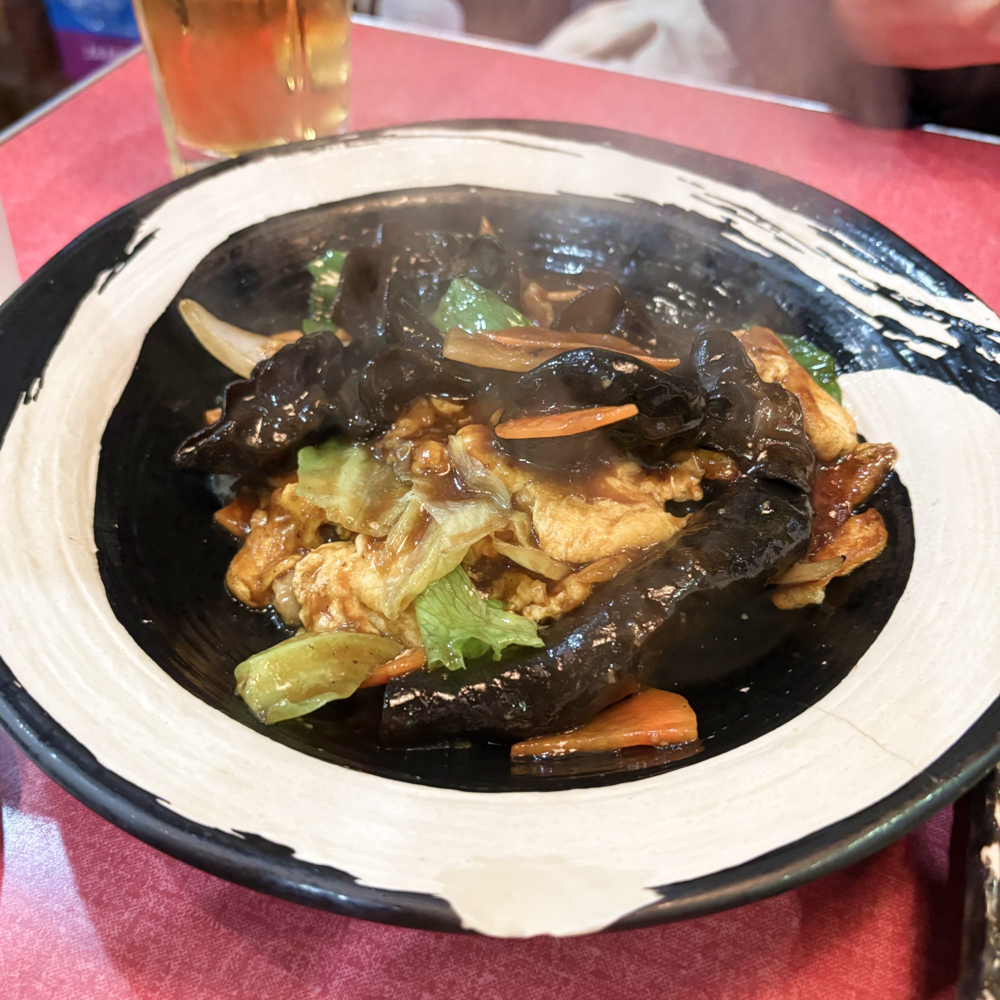 千駄木 毛家麺店 木くらげ玉子