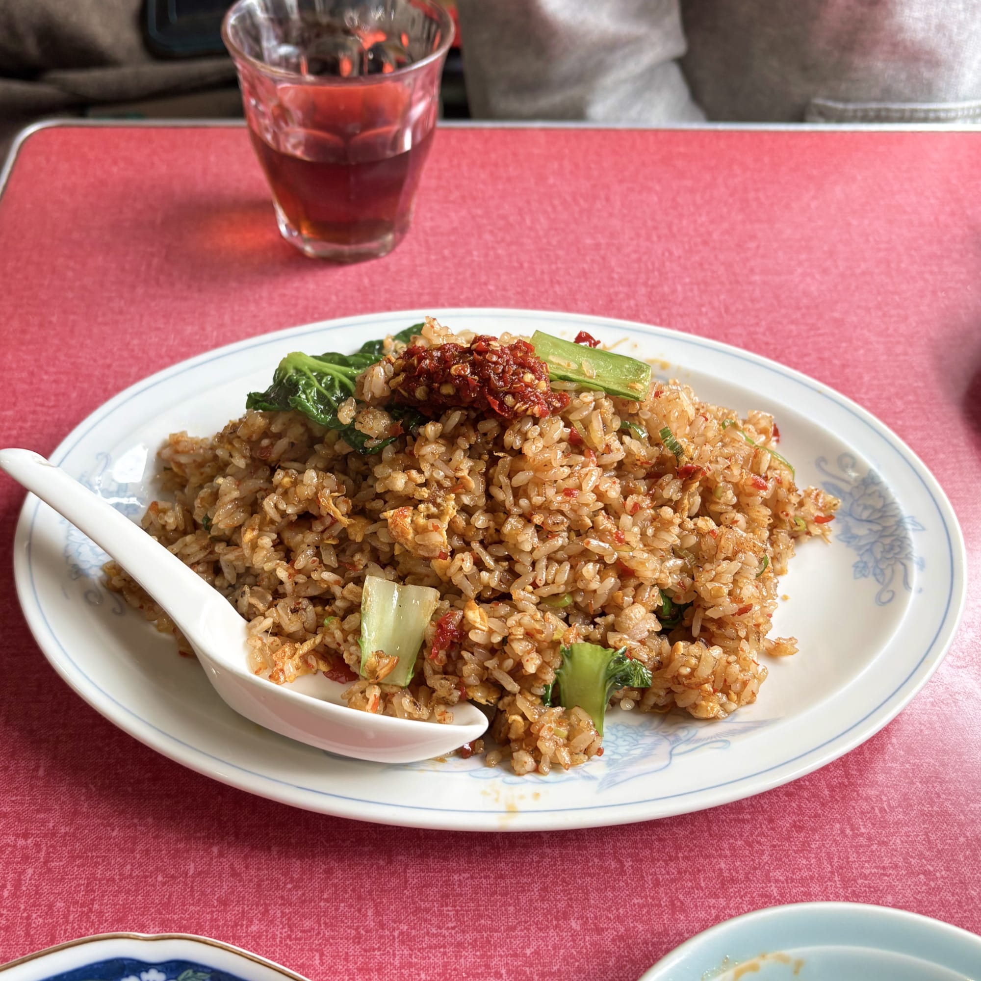 千駄木 毛家麺店 辣炒飯