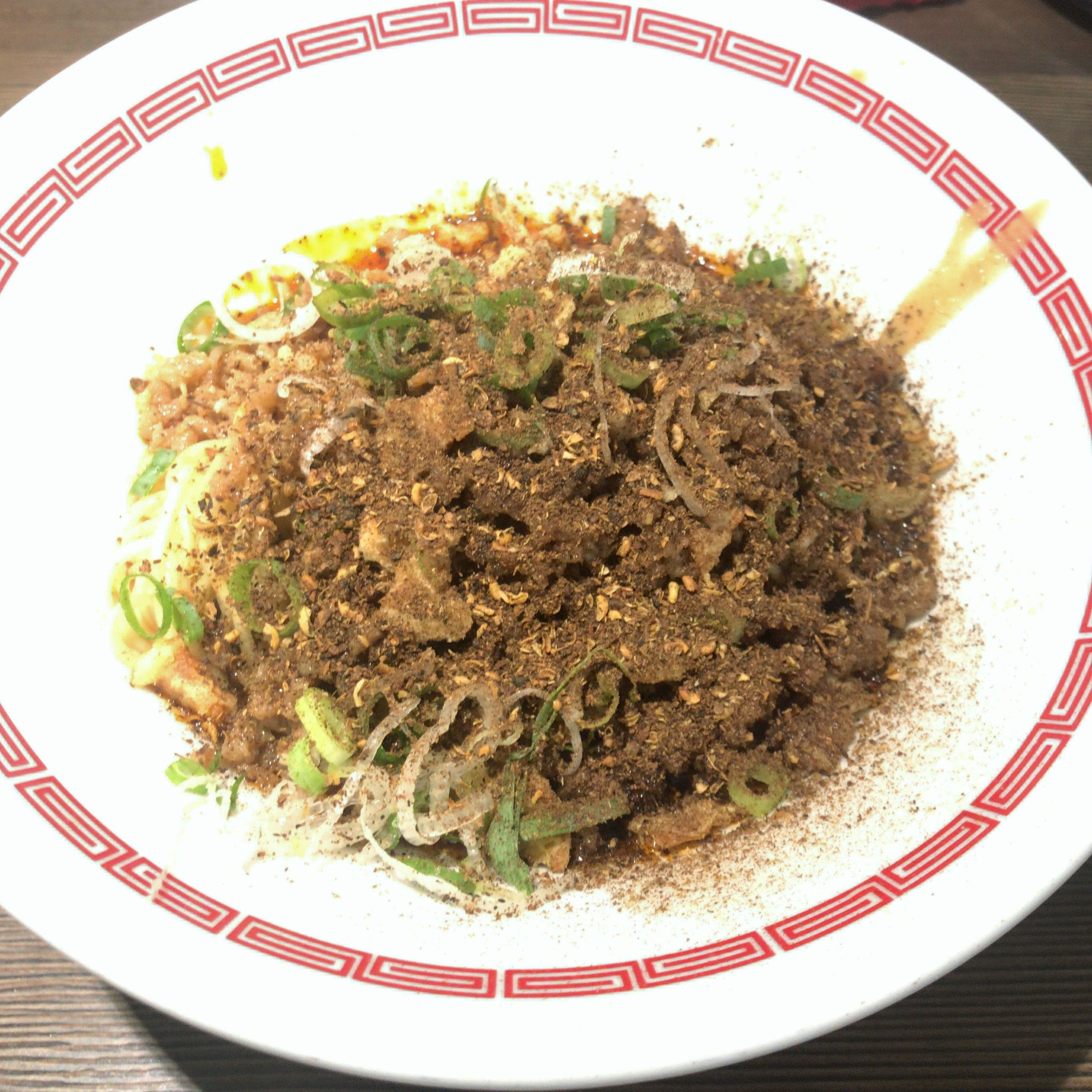 らあめん広 広島式汁なしタンタン麺