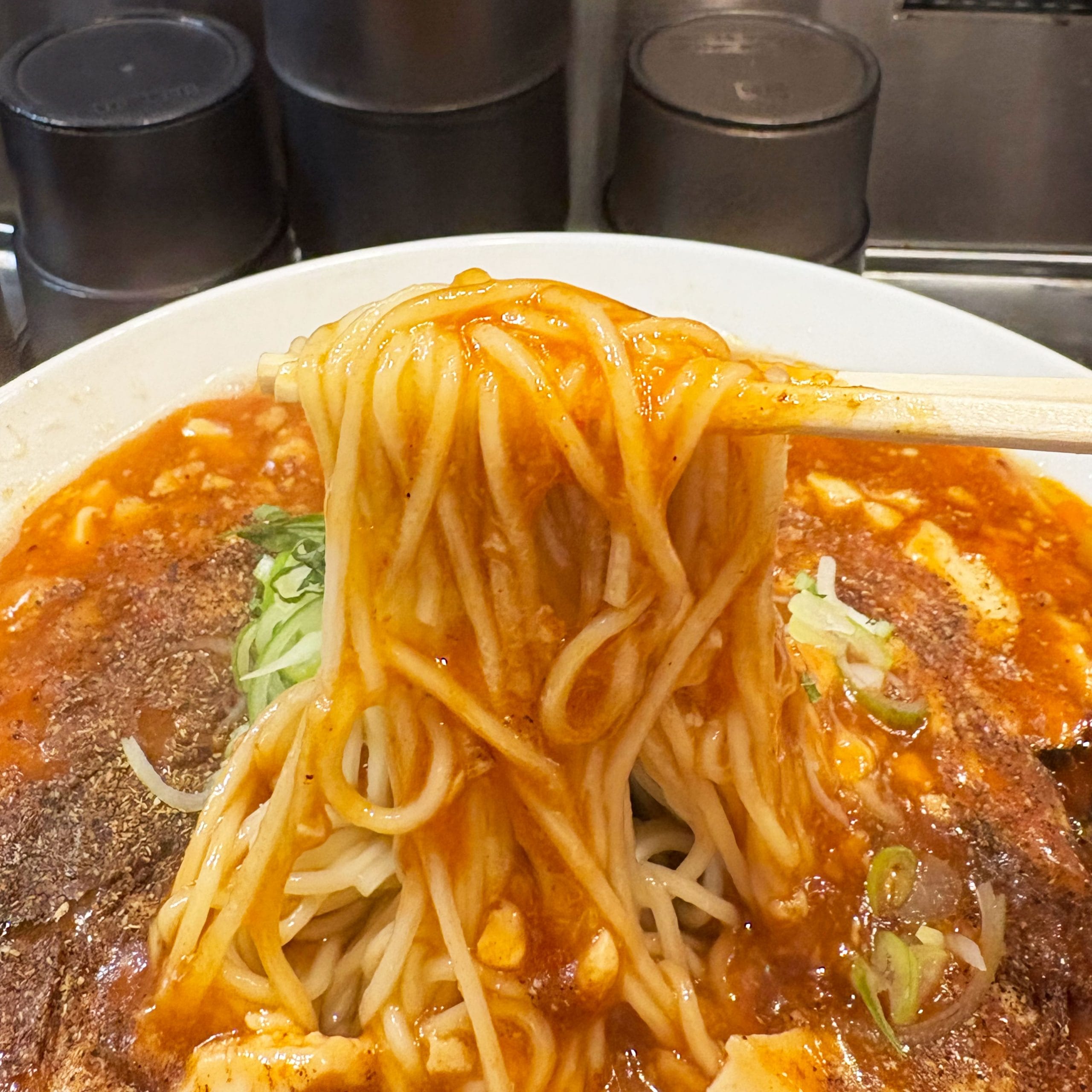 麺屋 愛心 町屋 海老寿久香辣麻婆麺