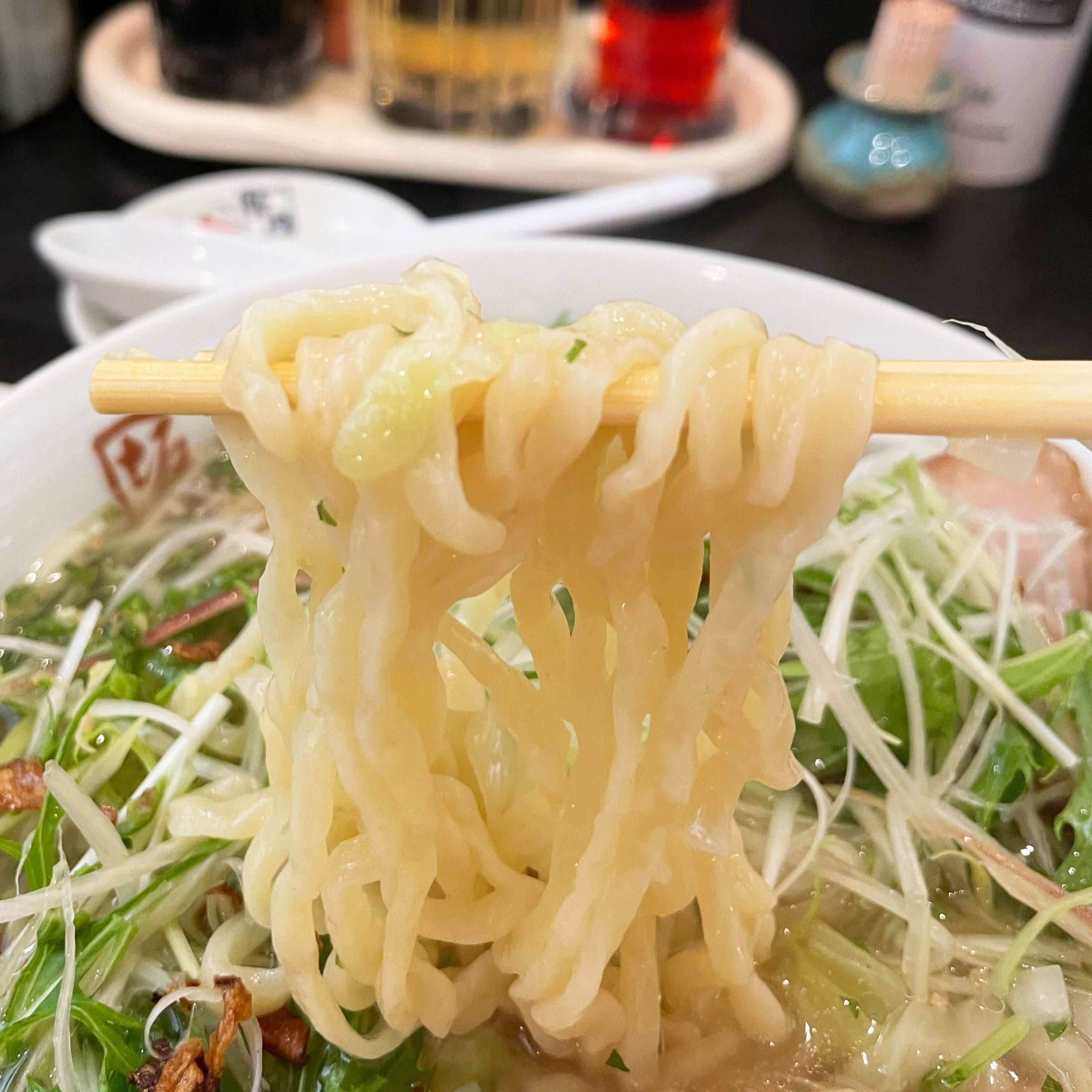 喜多方ラーメン 坂内 7種野菜の青唐うま塩ラーメン