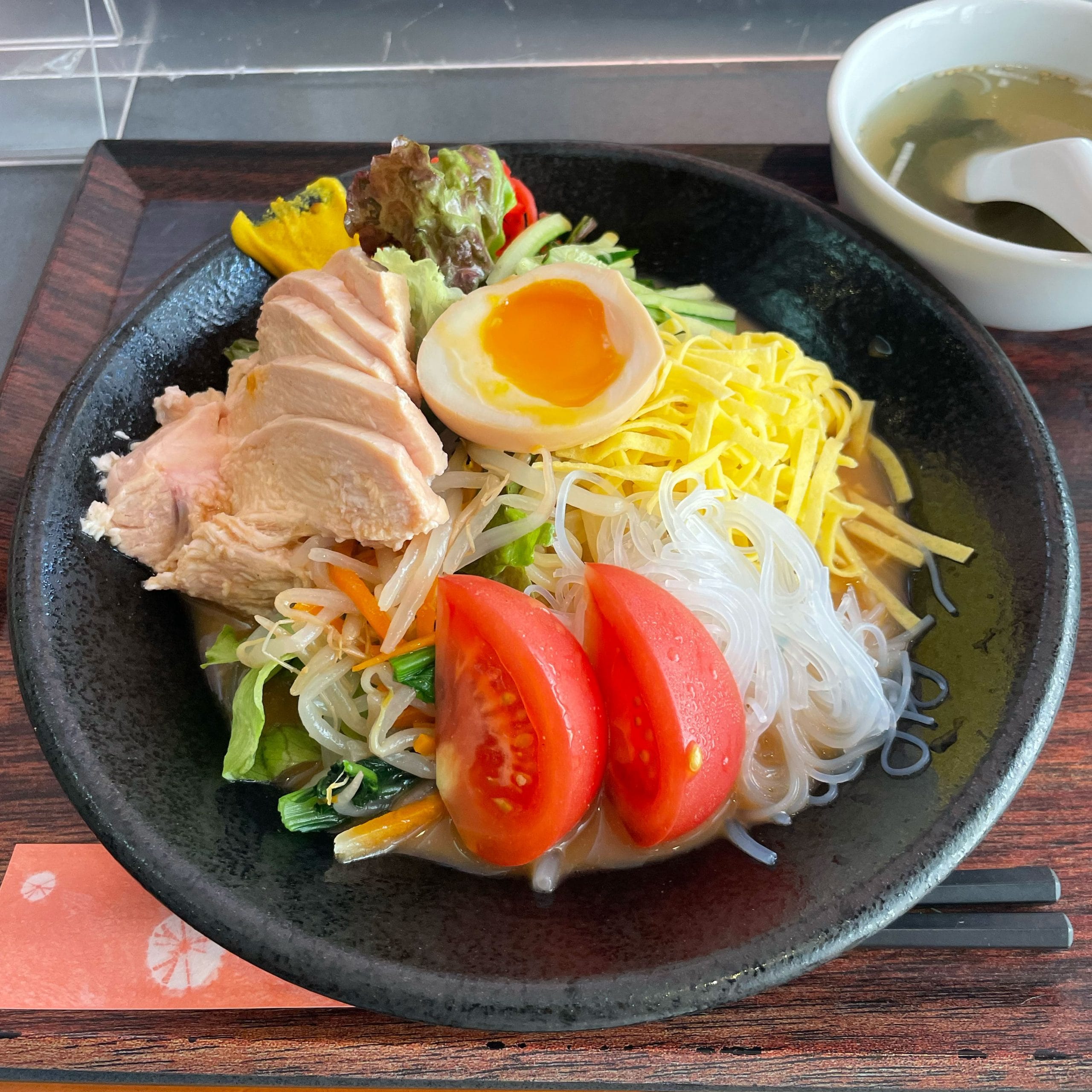 広尾 町中華 鶏龍軒 冷し中華